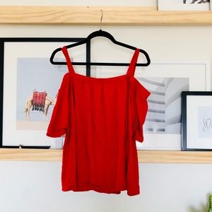 Cute tank/off the shoulder blouse